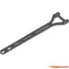 XRAY X4F'24 Graphite Upper Deck Split Rear 2.0mm 301082