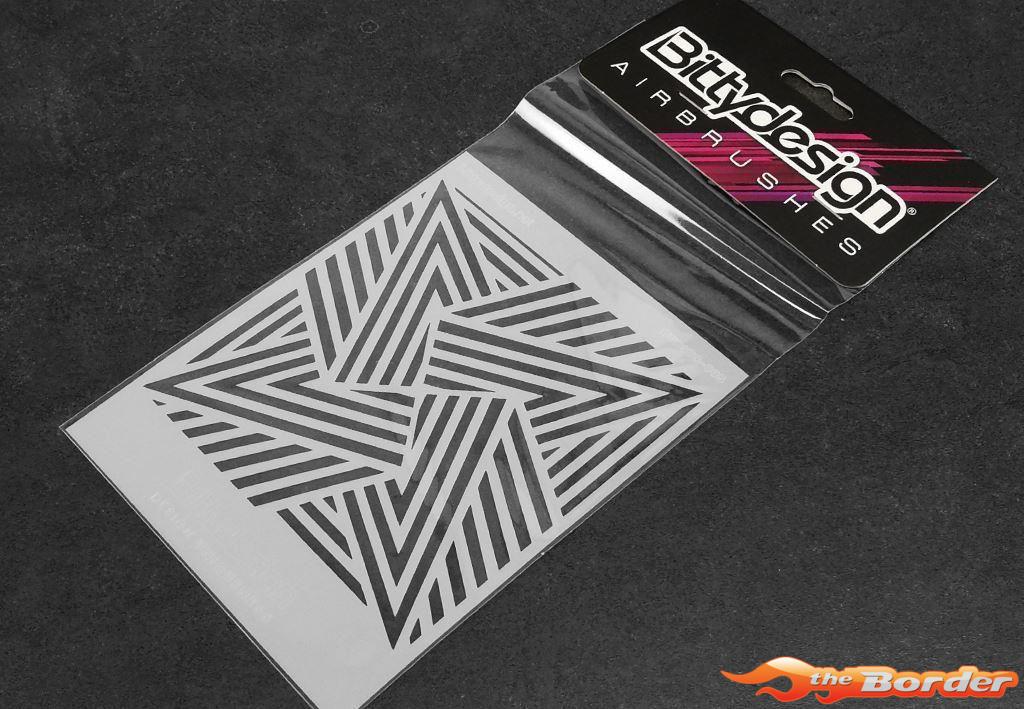 BittyDesign Vinyl stencil Ipnotic V1