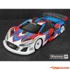 BittyDesign Eptron 1/10 TC Clear Body 190mm Light Weight BD-TC-190ETR - Afbeelding 2