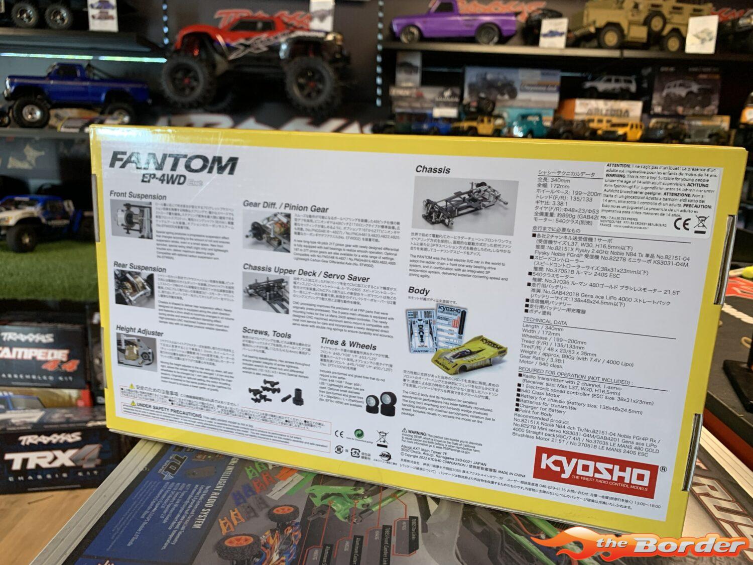 Kyosho EP Fantom 4WD 1/12 CRC-II Anniversary Kit Limited Series 30644B - Afbeelding 14