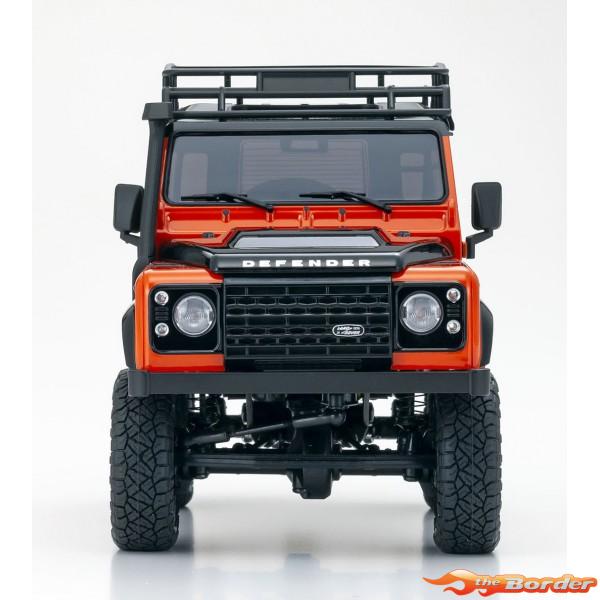 Kyosho Mini-Z 4x4 MX-01 Land-Rover Defender Orange (KT531P) 32531MO - Afbeelding 5