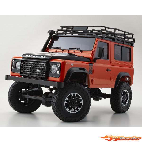 Kyosho Mini-Z 4x4 MX-01 Land-Rover Defender Orange (KT531P) 32531MO - Afbeelding 6