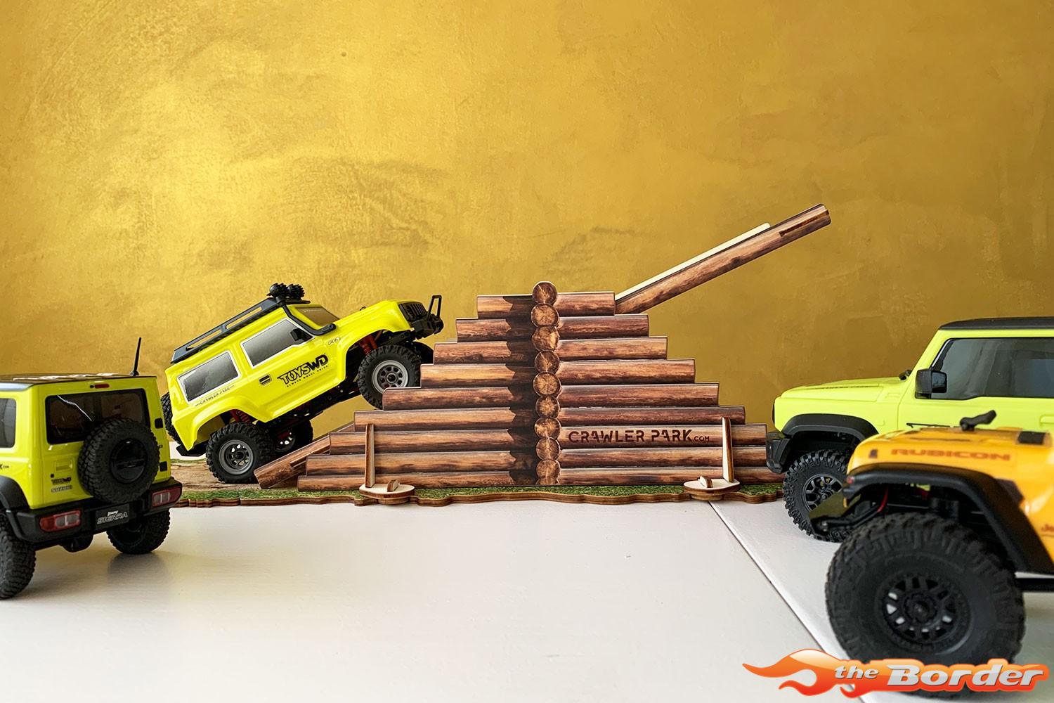 ToysWD Crawler Park: Seesaw Obstacle for 1/18 &1/24 Rc Crawler Park Circuit TWD240001 - Afbeelding 4