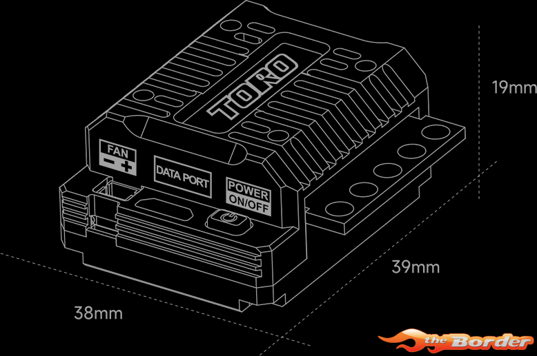 SkyRC TS160 1/10 Brushless ESC 160Amp SKY300064-01 - Afbeelding 5