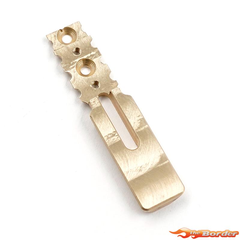 Yeah Racing 3.7g Brass Balance Weight T-Bar Mount MR03/MR04 KY03-011GD - Afbeelding 3