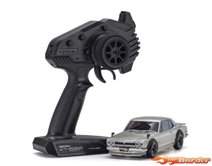 Kyosho Mini-Z AWD Nissan Skyline 2000GT-R KPGC10 Silver (MA020-KT531P) 32636S