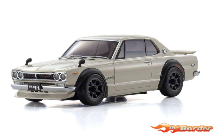 Kyosho Mini-Z AWD Nissan Skyline 2000GT-R KPGC10 Silver (MA020-KT531P) 32636S - Afbeelding 3