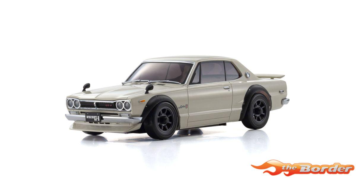 Kyosho Mini-Z AWD Nissan Skyline 2000GT-R KPGC10 White (MA020-KT531P) 32636W - Afbeelding 5