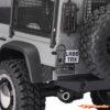 BRP Metal Rail Rear Light Cover Protector TRX-4M LandRover Defender M041 - Afbeelding 3