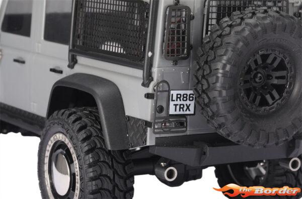 BRP Metalen Achter en Zij Window Guards voor 1/18 TRX-4M Land Rover Defender M042
