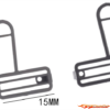 BRP Metal Rail Rear Light Cover Protector TRX-4M LandRover Defender M041 - Afbeelding 2