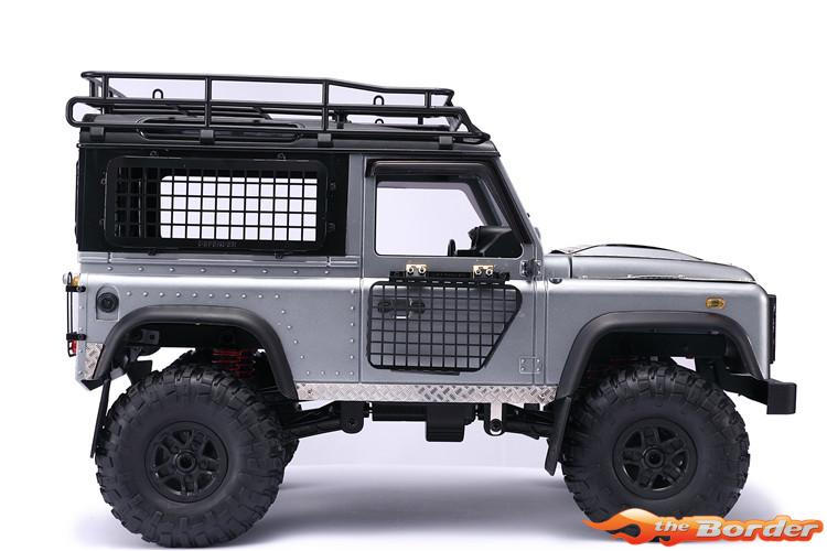 BRP Metalen Achter en Zij Window Guards voor 1/18 TRX-4M Land Rover Defender M042 - Afbeelding 6