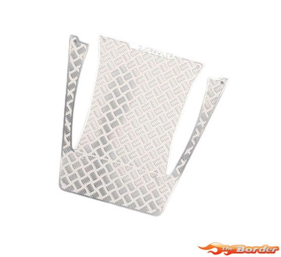 BRP Stainless Steel Hood Trim Type 2 voor 1/18 TRX-4M Land Rover Defender - Zilver M040S