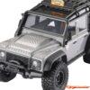 BRP Stainless Steel Hood Trim Type 2 voor 1/18 TRX-4M Land Rover Defender - Zilver M040S - Afbeelding 6