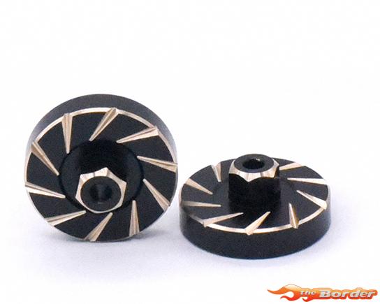 BRP 1/18 Brass Wheel Hex Counterweight 4pcs/set for TRX-4M Car M001 - Afbeelding 3