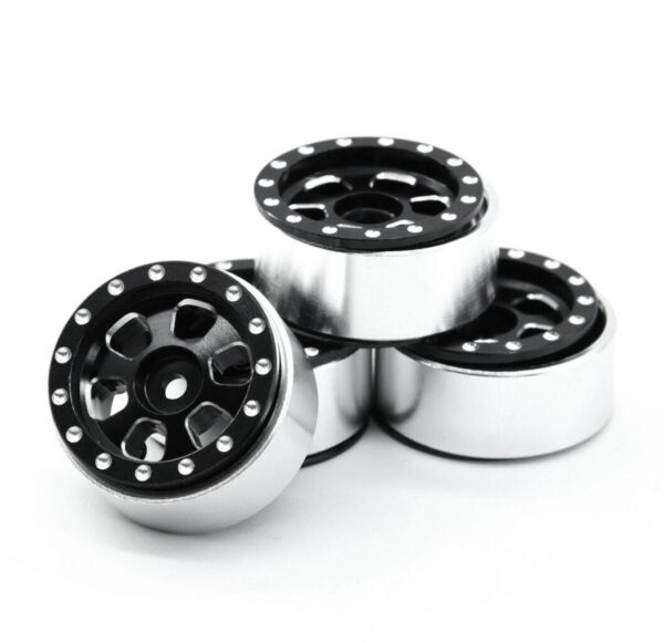 BRP CNC ALU. Beadlock Wheels for TRX-4M 1/18 Car 4pcs/set 30X15mm M011