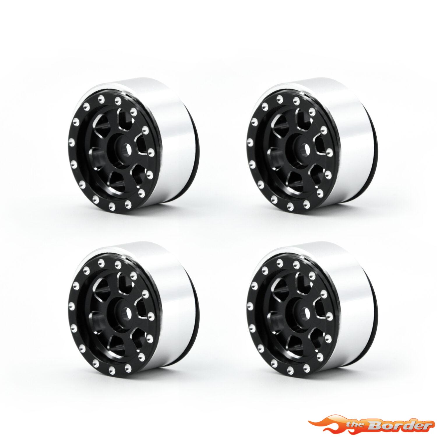 BRP CNC ALU. Beadlock Wheels for TRX-4M 1/18 Car 4pcs/set 30X15mm M011 - Afbeelding 4