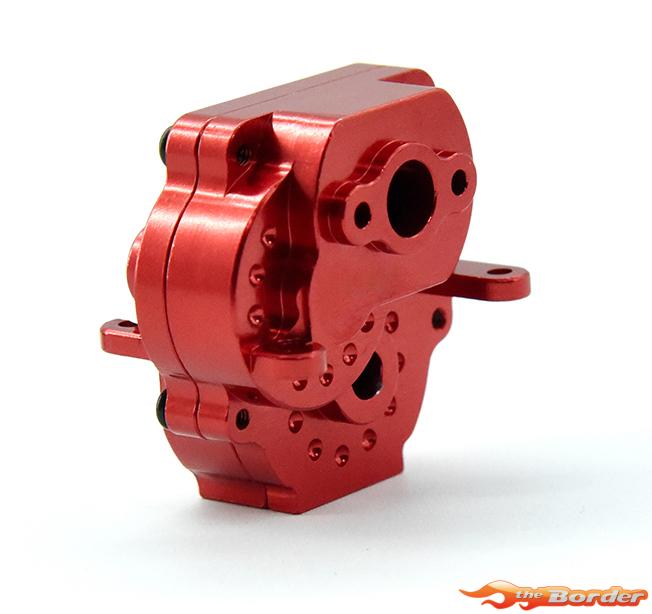 BRP Aluminum Gear Box for TRX-4M 1/18 Car Red 1pc M015