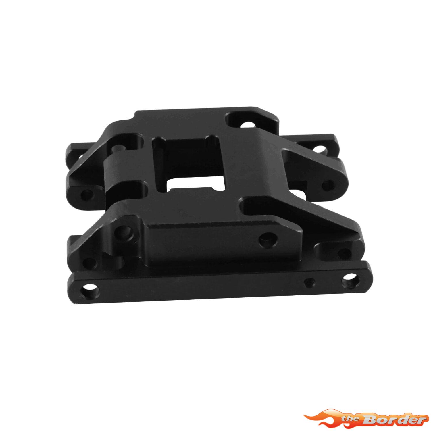 BRP Aluminum Gear Box Skid Plate for TRX- 4M Black 1/18 Car 1pc M016Black - Afbeelding 2