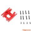 BRP Aluminum Gear Box Skid Plate for TRX- 4M Red 1/18 Car 1pc M016Red - Afbeelding 3