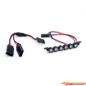 BRP Roof Light Bar for 1/18 TRX-4M Bronco M036