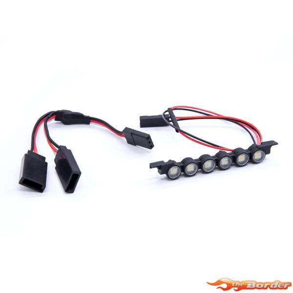 BRP Roof Light Bar for 1/18 TRX-4M Bronco M036