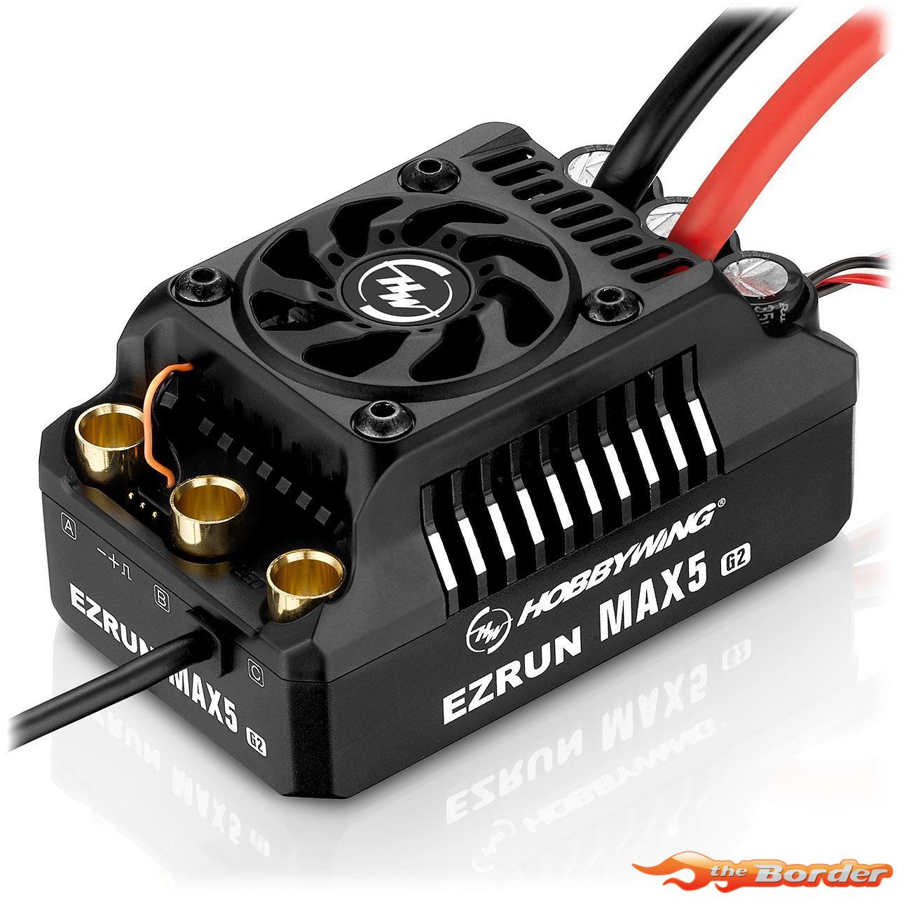 Hobbywing EZRUN MAX5 HV G2 - 250A BEC 8A 1/5th ESC 30104200