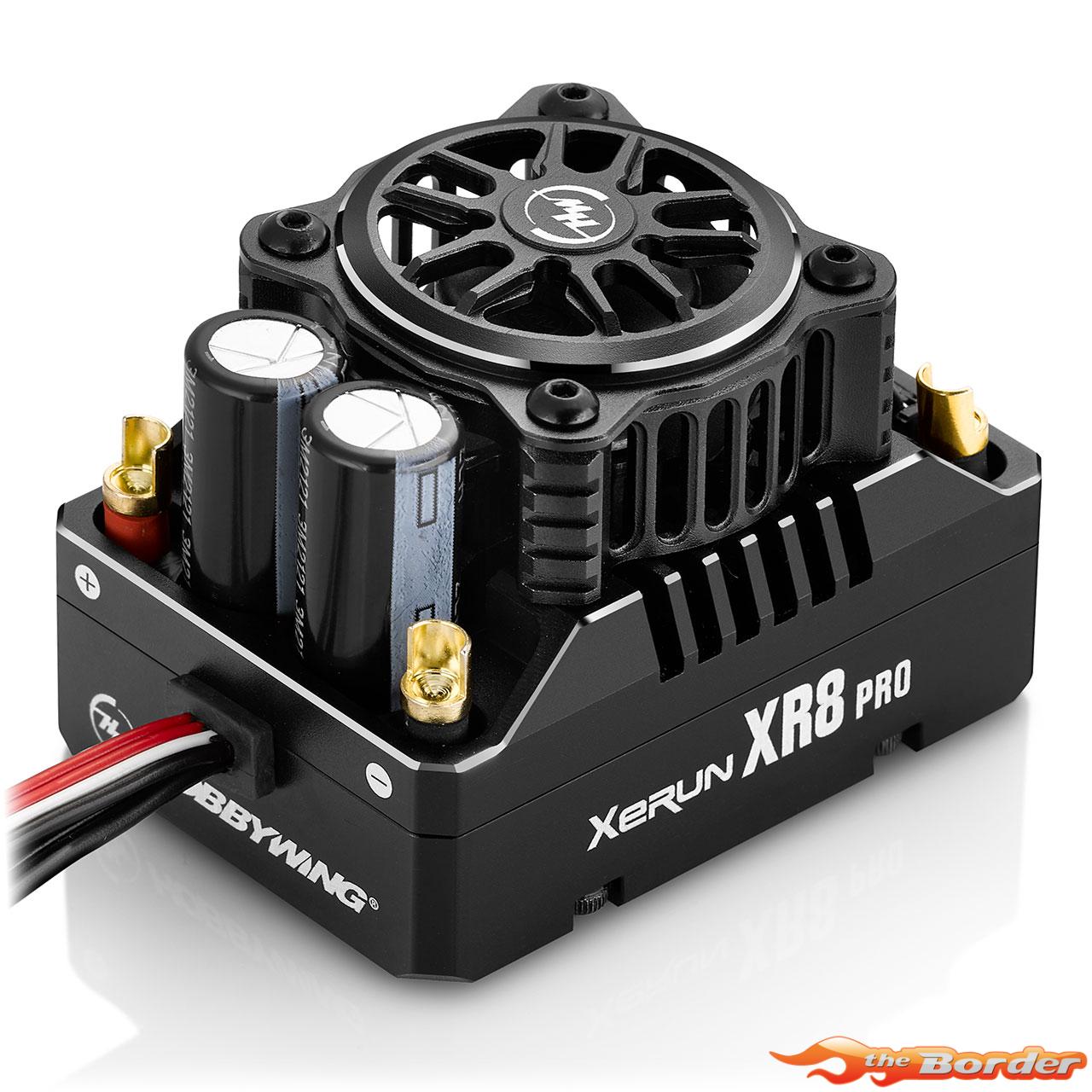 Hobbywing XERUN XR8 Pro G3 1/8 Buggy/Onroad 200A ESC 30113400 - Afbeelding 3