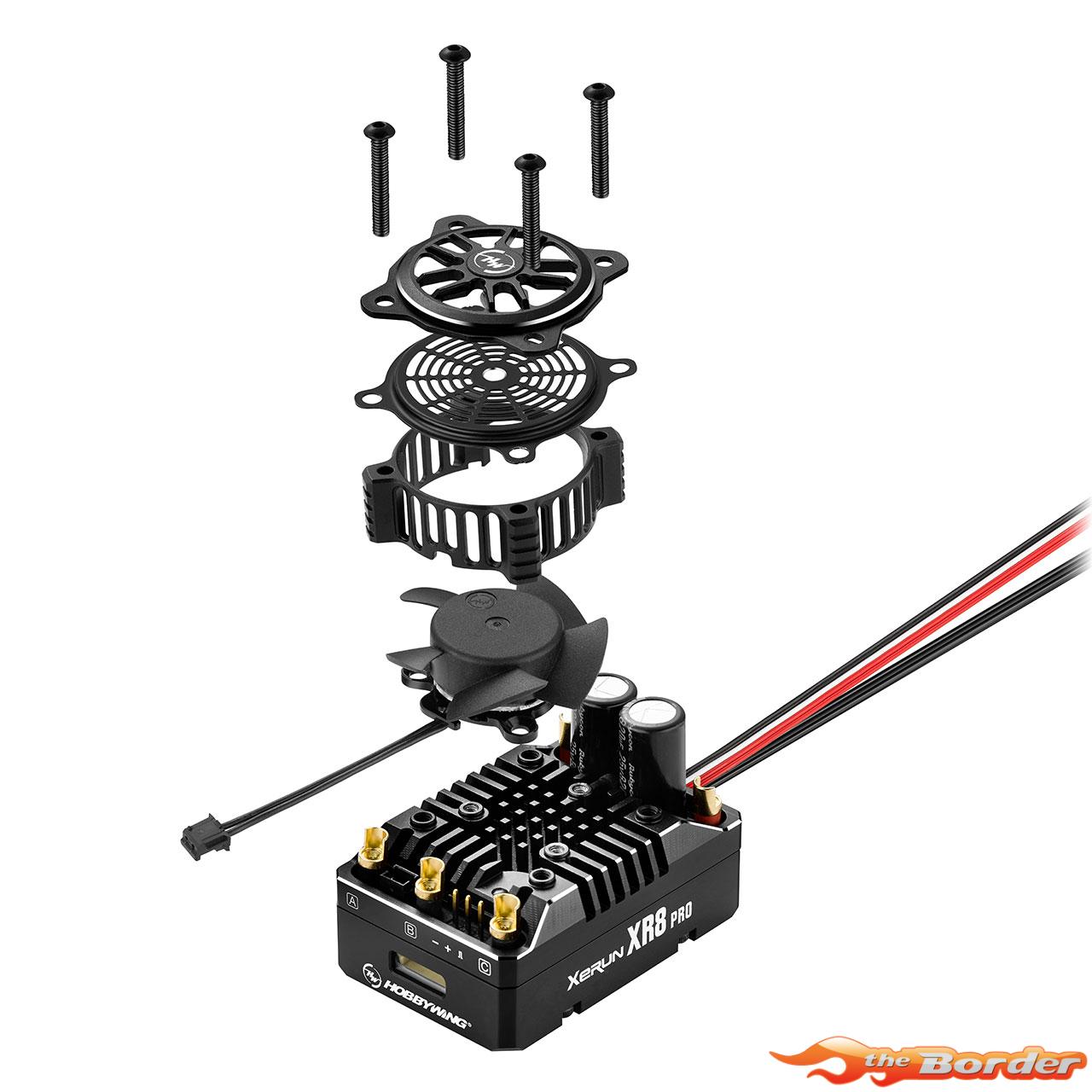 Hobbywing XERUN XR8 Pro G3 1/8 Buggy/Onroad 200A ESC 30113400 - Afbeelding 4