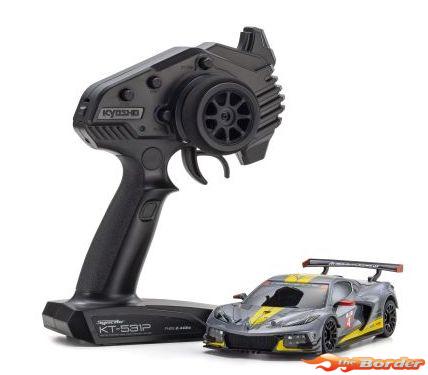 Kyosho Mini-Z RWD Chevrolet Corvette C8-R Gun Metal (W-MM/KT531P) 32342GM