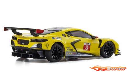 Kyosho Mini-Z MR03 RWD Chevrolet Corvette C8-R Racing Yellow 32342Y - Afbeelding 4