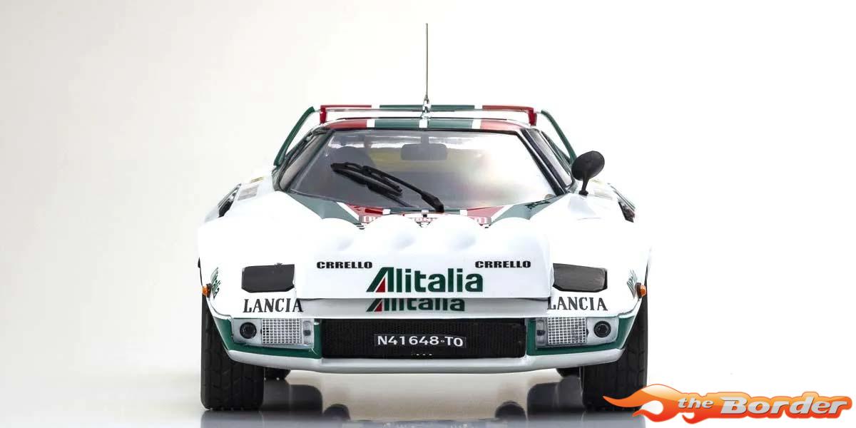 Kyosho 1:18 Lancia Stratos HF S.Munari Winner Monte Carlo 1977 Nr.1 08130A2 - Afbeelding 3