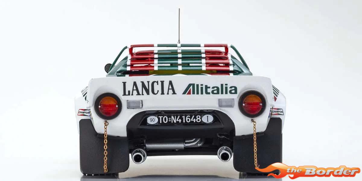 Kyosho 1:18 Lancia Stratos HF S.Munari Winner Monte Carlo 1977 Nr.1 08130A2 - Afbeelding 4