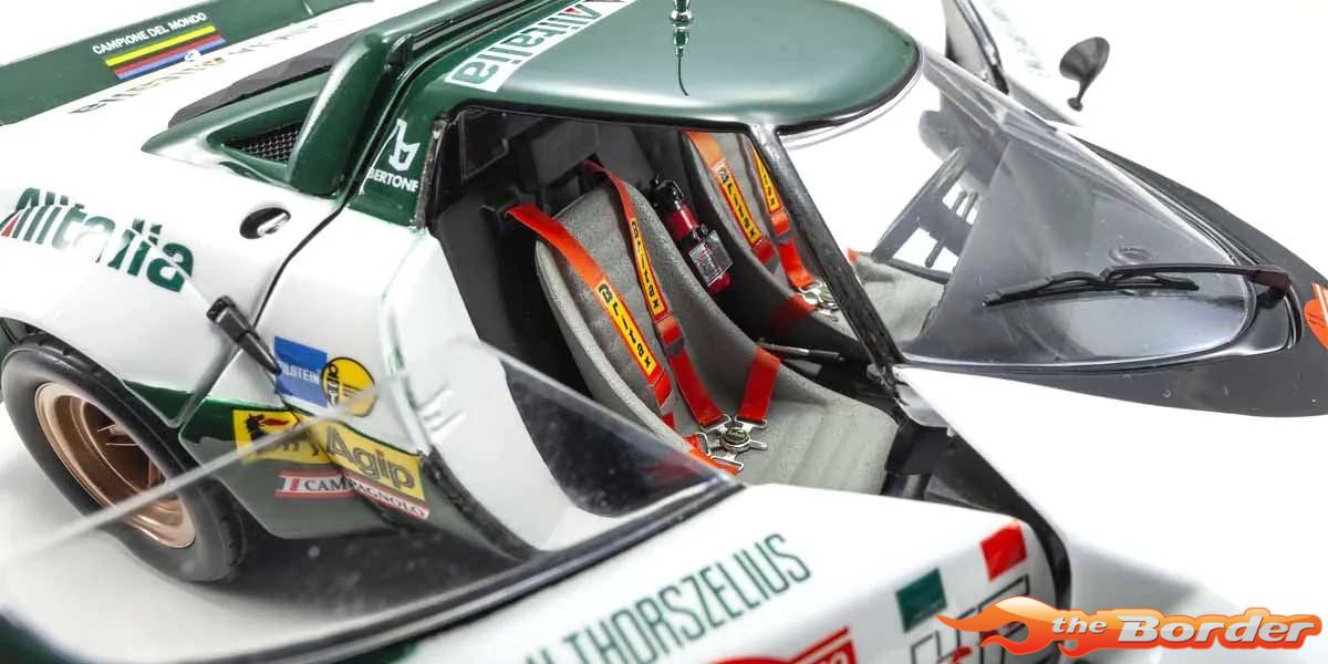 Kyosho 1/18 Lancia Stratos HF B.Waldegaard Winner San Remo 1975 Nr.11 08130B - Afbeelding 11