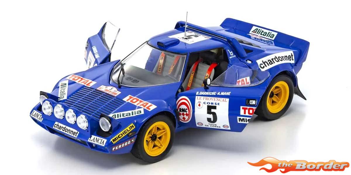 Kyosho 1/18 Lancia Stratos HF B.Darniche Tour de Corse 1976 Nr.5 08130C - Afbeelding 5