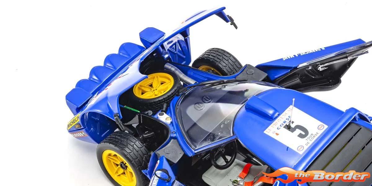 Kyosho 1/18 Lancia Stratos HF B.Darniche Tour de Corse 1976 Nr.5 08130C - Afbeelding 6