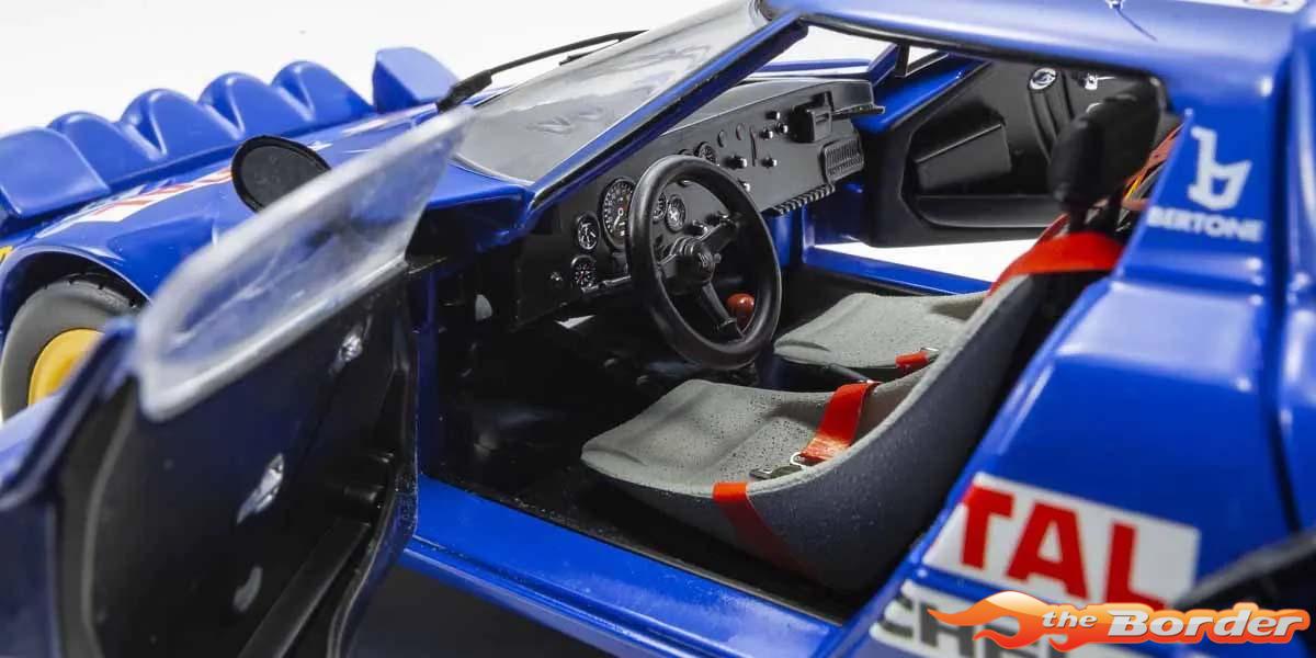 Kyosho 1/18 Lancia Stratos HF B.Darniche Tour de Corse 1976 Nr.5 08130C - Afbeelding 9