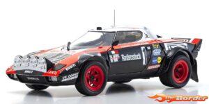 Kyosho 1:18 Lancia Stratos HF S.Munari Winner Monte Carlo1977 Nr.1 08130D
