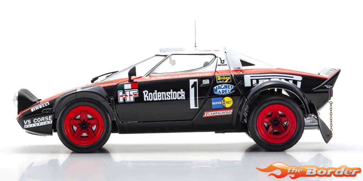 Kyosho 1/18 Lancia Stratos HF S.Munari Winner Monte Carlo1977 Nr.1 08130D - Afbeelding 3