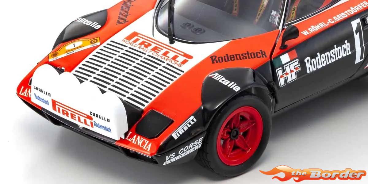 Kyosho 1/18 Lancia Stratos HF S.Munari Winner Monte Carlo1977 Nr.1 08130D - Afbeelding 5