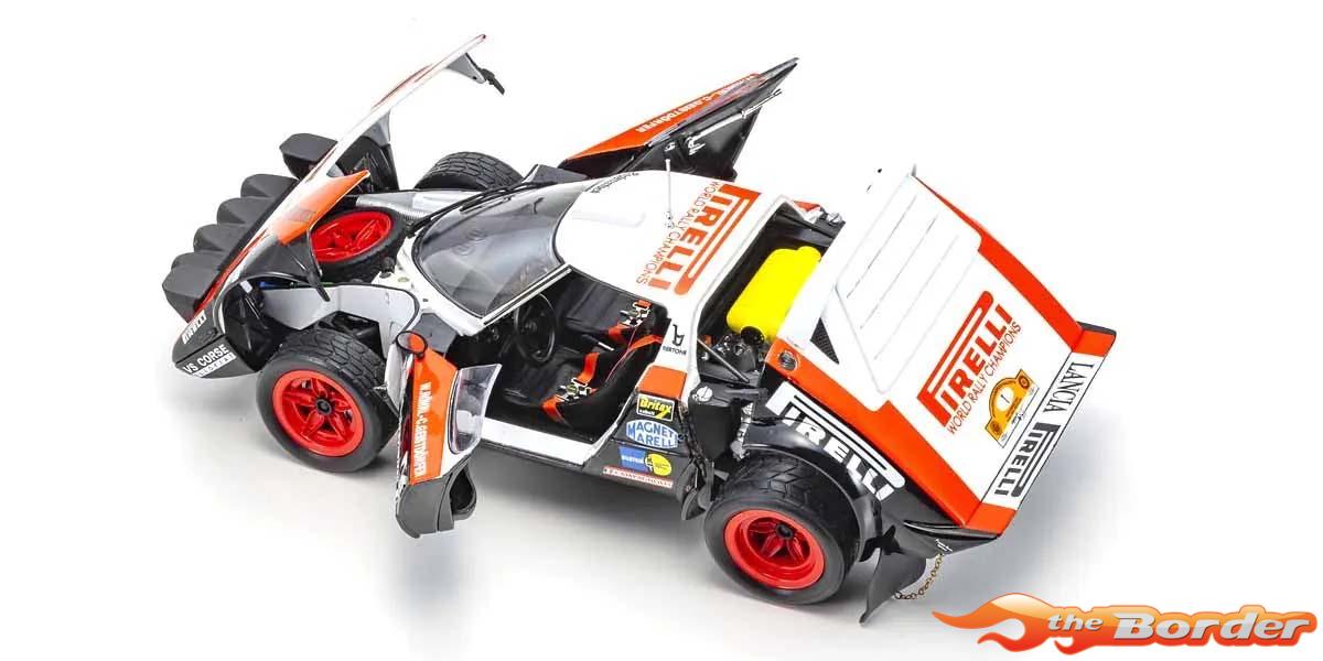 Kyosho 1/18 Lancia Stratos HF S.Munari Winner Monte Carlo1977 Nr.1 08130D - Afbeelding 9