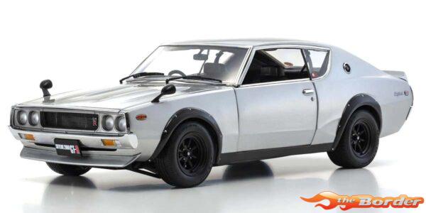 Kyosho 1:18 Nissan Skyline 2000 GT-R (KPGC110) 1973 Silver 08255S
