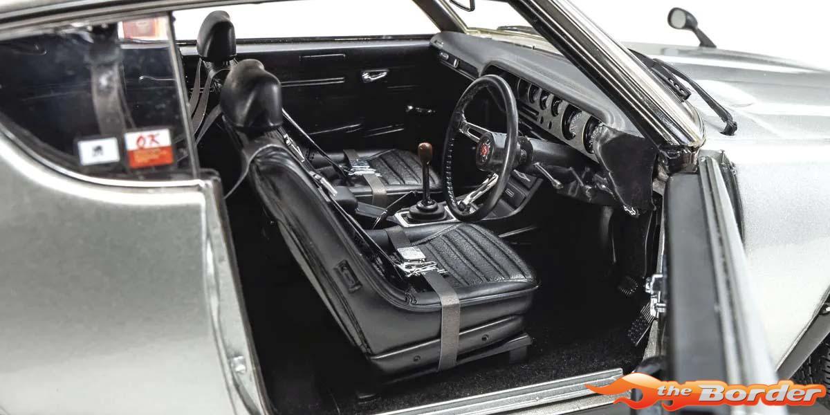Kyosho 1:18 Nissan Skyline 2000 GT-R (KPGC110) 1973 Silver 08255S - Afbeelding 14