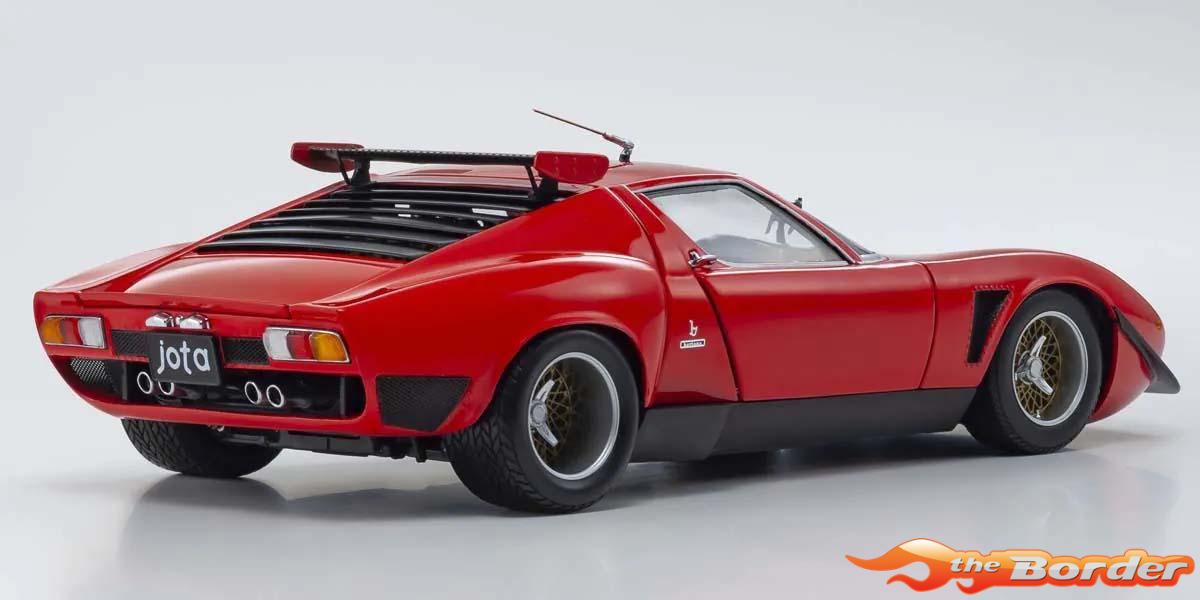 Kyosho 1/18 Lamborghini Miura SVR 1970 Black-Red 08319RBK - Afbeelding 2