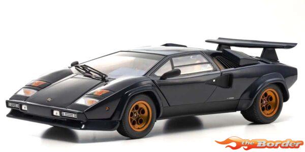 Kyosho 1/18 Lamborghini Countach LP500S Walter Wolf 1982 Dark Blue 8320D