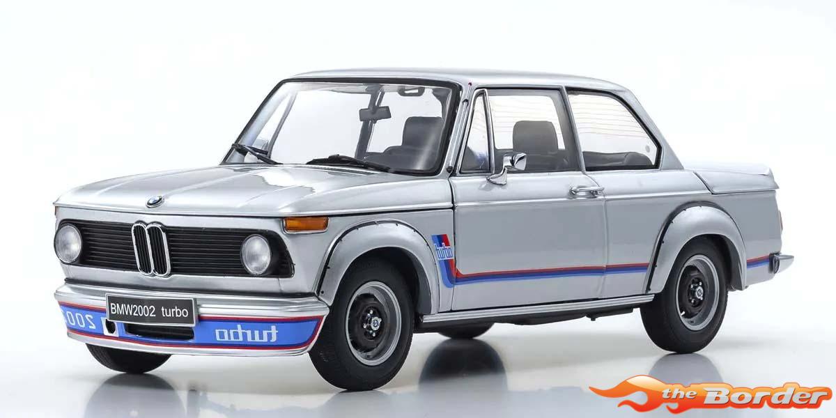 Kyosho 1/18 BMW 2002 Turbo 1974 Silver 08544S