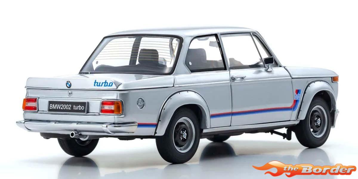 Kyosho 1/18 BMW 2002 Turbo 1974 Silver 08544S - Afbeelding 3