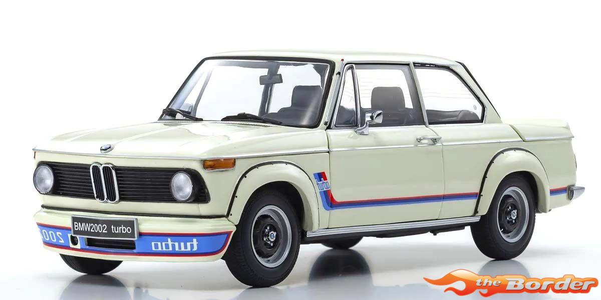 Kyosho 1/18 BMW 2002 Turbo 1974 White 08544W