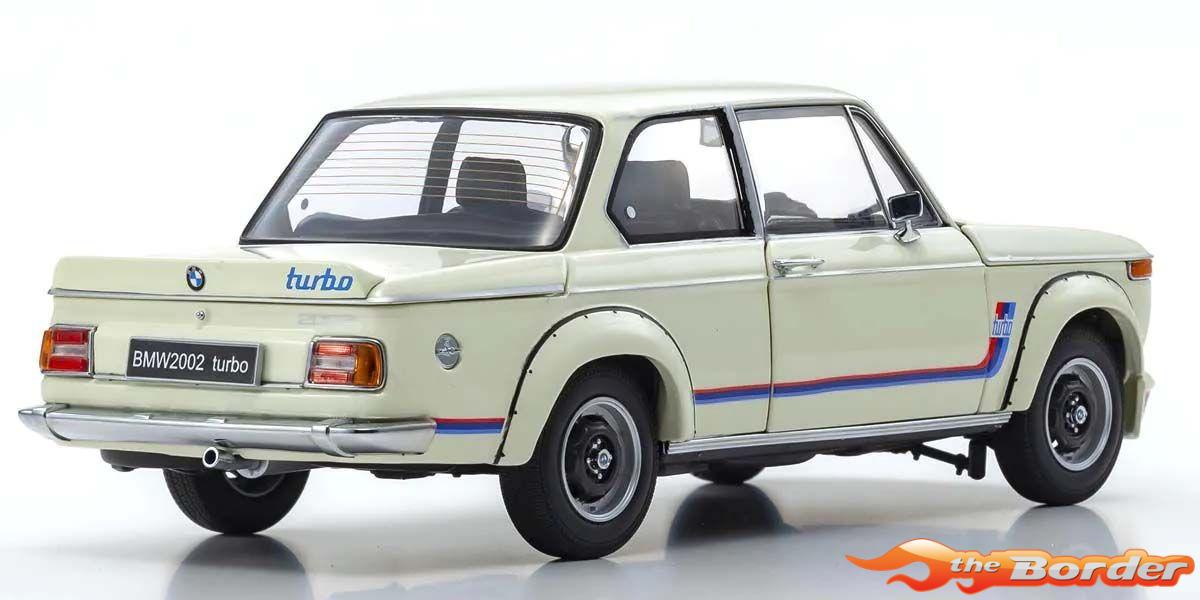 Kyosho 1/18 BMW 2002 Turbo 1974 White 08544W - Afbeelding 9