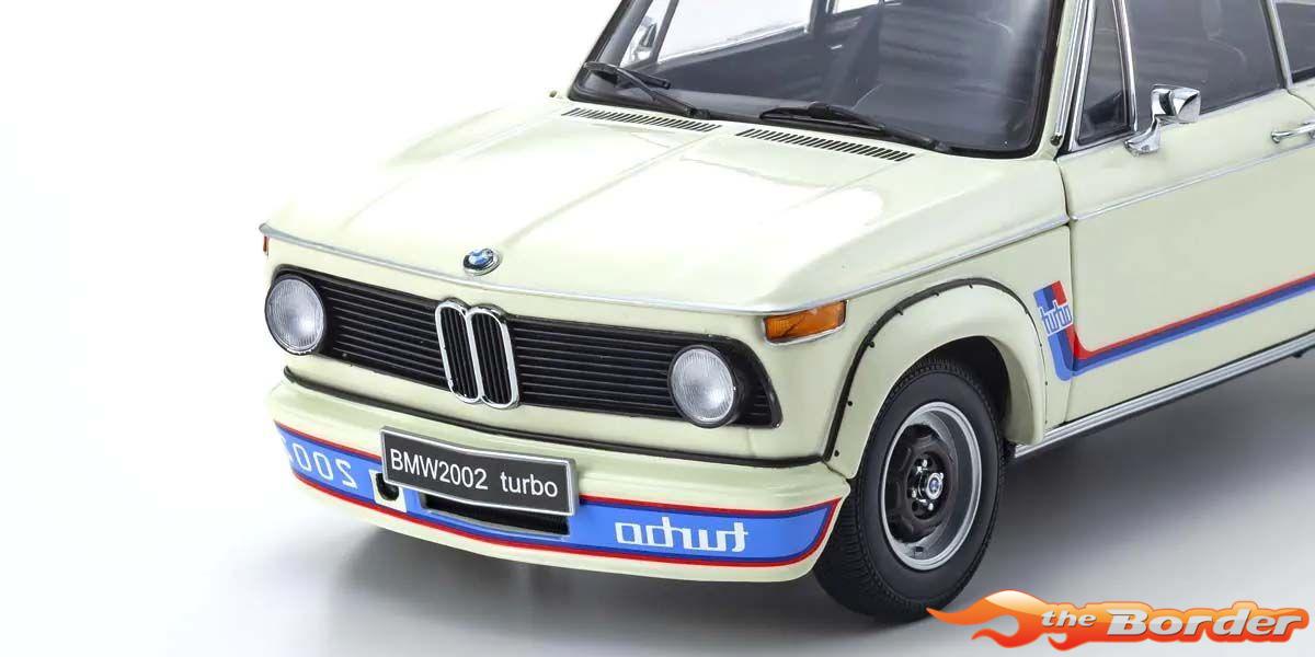 Kyosho 1/18 BMW 2002 Turbo 1974 White 08544W - Afbeelding 8